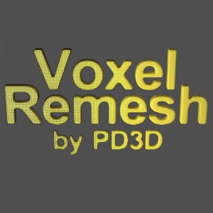 پلاگین قدرتمند Voxel Remesh اتصال و جوش