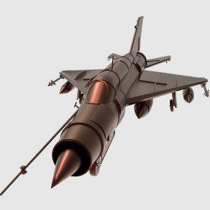 مدل سه بعدی جت جنگنده میگ 21 3D Model Mig 21