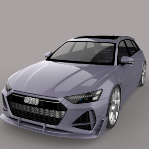 مدل سه بعدی 3D ماشین  آ او دی Audi