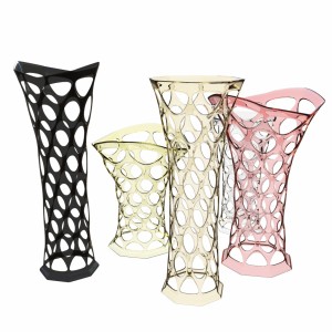 مدل سه بعدی گلدان های شیشه ای دکوراسیون