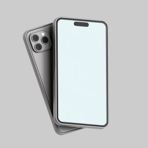 مدل سه بعدی 3d گوشی هوشمند آیفون با کیفیت بالا