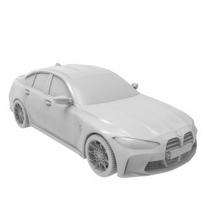 مدل سه بعدی ماشین بی ام دبلیو BMW m3