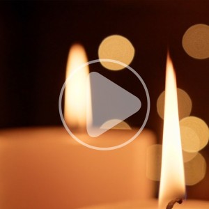 ویدیو فوتیج شمع در حال سوختن با کیفیت بالا