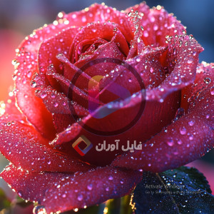 ویدیو فوتیج گل رز با کیفیت بالا