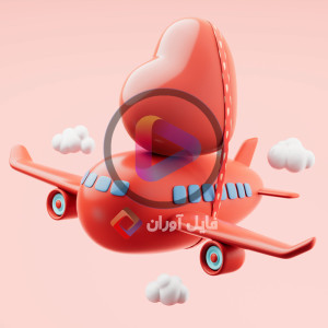 ویدیو فوتیج افکت عاشقانه قلبی با کیفیت بالا