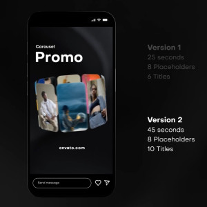 پروژه آماده افتر افکت اسلایدشو چرخشی عمودی