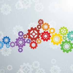 طرح لایه باز چرخ دنده با اندازه های متفاوت