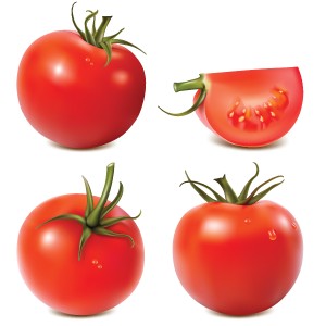طرح لایه باز گوجه فرنگی در استایل های متفاوت