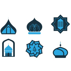 طرح لایه باز نام خدا مناره مسجد
