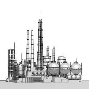 طرح لایه باز پالایشگاه نقت و گاز  و پتروشیمی