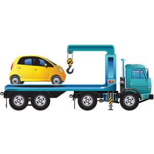 طرح لایه باز کامیون حمل ماشین