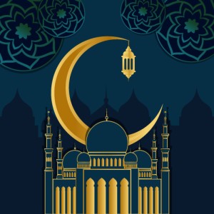 طرح لایه باز پوستر ماه مبارک رمضان