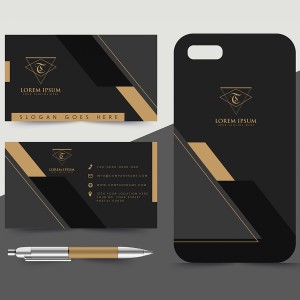 طرح لایه باز کارت ویزیت کلاسیک و خودکار