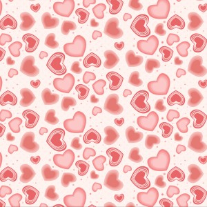 طرح لایه باز وکتور پترن عاشقانه قلبی