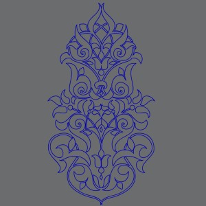 طرح لایه باز گل اسلیمی عربی اسلامی