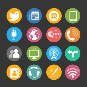 طرح لایه باز رایگان مجموعه آیکن های کاربردی