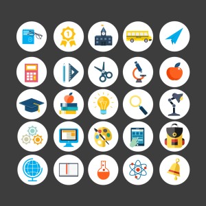 طرح لایه باز مجموعه آیکن های کاربردی تجاری