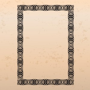 طرح لایه باز رایگان قاب اسلیمی اسلامی با کیفیت