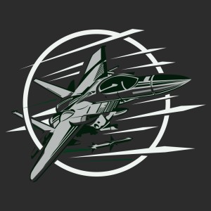 طرح لایه باز رایگان جت جنگنده جنگی