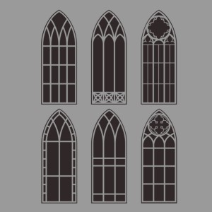 طرح لایه باز وکتور پنجره در طرح های مختلف