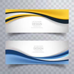 طرح لایه باز وکتور هدر تبلیغارت مدرن با کیفیت بالا