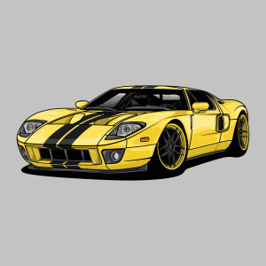 طرح لایه باز وکتور ماشین مسابقه ای با کیفیت بالا