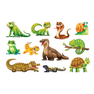 طرح لایه باز وکتور خزنده گان وحشی با کیفیت بالا