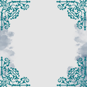 طرح وکتور لایه باز گل اسلیمی psd با کیفیت بالا