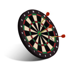 طرح لایه باز وکتور دارت و تیر دارت با کیفیت بالا