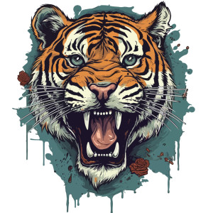 طرح لایه باز وکتور آیکن سر ببر