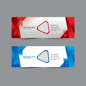 طرح لایه باز وکتور  هدر رنگی با کیفیت بالا