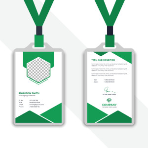 طرح لایه باز وکتور کارت ویزیت شخصی نارنجی رنگ