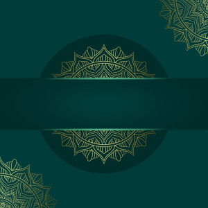 طرح لایه باز وکتور گل ماندالا اسلیمی با کیفیت بالا