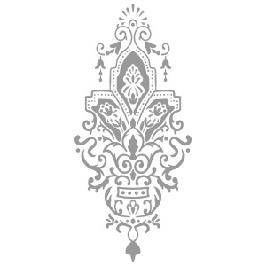 طرح لایه باز وکتور گل زیبا اسلیمی با کیفیت بالا