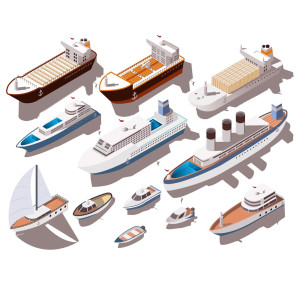 طرح لایه باز کشتی ناو جنگی با کیفیت بالا