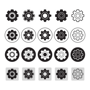 طرح لایه باز چرخ دنده با کیفیت بالا