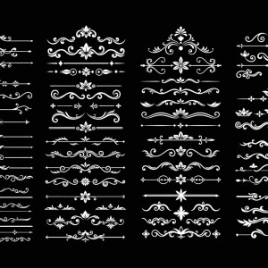 طرح لایه باز گل های طراحی اسلیمی