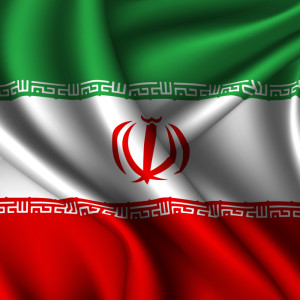 طرح لایه باز وکتور پرچم ایران با کیفیت بالا