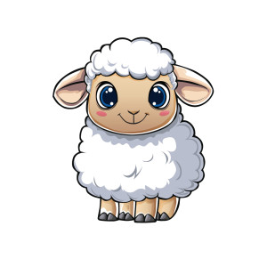 طرح لایه باز وکتور بز بامزه و بازیگوش