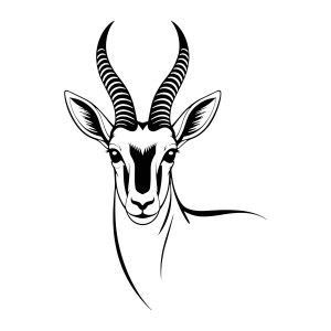 لایه باز فتوشاپ وکتور سر بز کوهی با کیفیت بالا