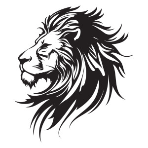 لایه باز وکتور psd سر شیر با کیفیت بالا