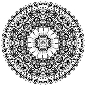 طرح لایه باز ماندالا