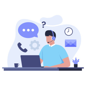 لایه باز پشتیبان آنلاین مشتریان وب سایت