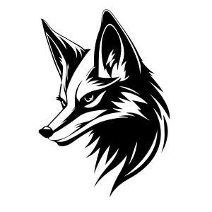 لایه باز وکتور PSD روباه قرمز با کیفیت بالا