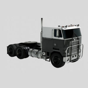 مدل سه بعدی 3D خودروی کامیون با کیفیت بالا
