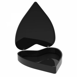 مدل سه بعدی 3D جعبه جواهرات قلبی با کیفیت بالا