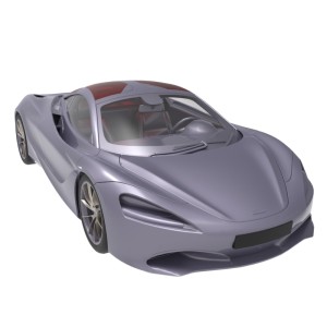 مدل سه بعدی ماشین سواری مدرن