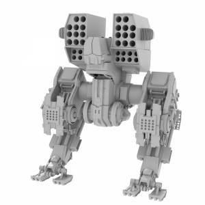 مدل سه بعدی ربات جنگو