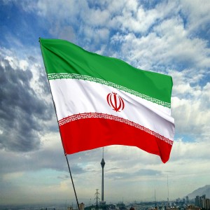 لایه باز  موکاپ پرچم ایران