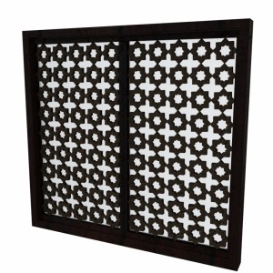 مدل سه بعدی پنجره مشبک قدیمی